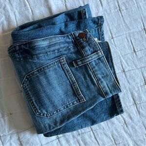 Madewell wide leg crop